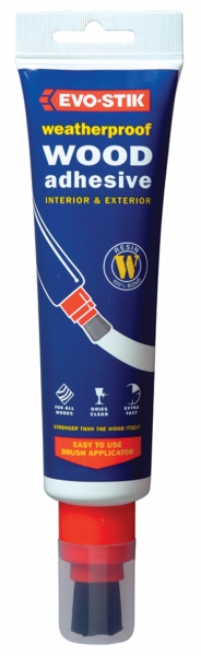 Bostik Wood Adhesive Exterior With Brush Applicator - 150 ml - Box of 12